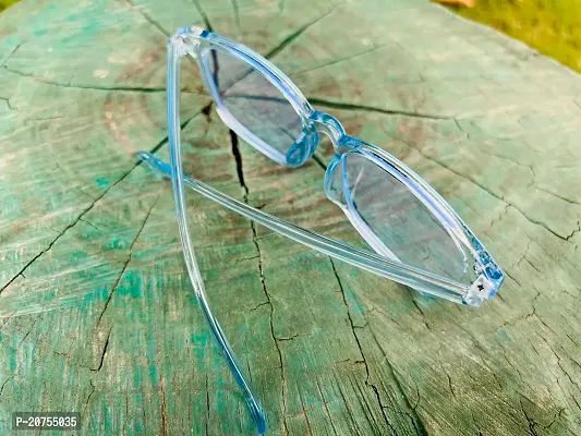 (New) Blueray Block Uv Protected Bluecut Computer Glasses In Rectangle  Frame (Medium Size) Men  Women-thumb2