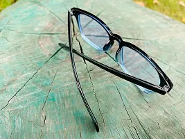 (New) Blueray Block Uv Protected Bluecut Computer Glasses In Rectangle  Frame (Medium Size) Men  Women-thumb1