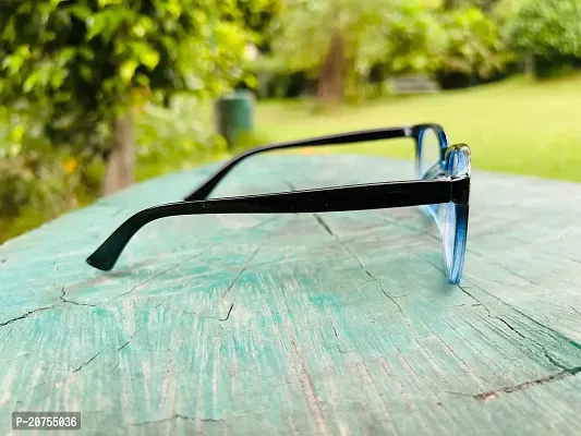 (New) Blueray Block Uv Protected Bluecut Computer Glasses In Rectangle  Frame (Medium Size) Men  Women-thumb3