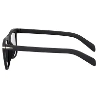 Dark Lens Retro Square Frame Sunglasses For Men And Women | UV Protection 100%-thumb1