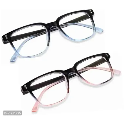Blueray Block Uv Protected Bluecut Computer Glasses In Rectangle  Frame (Medium Size) Men  Women-thumb0