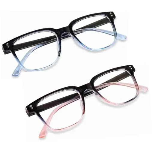 Blueray Block Uv Protected Bluecut Computer Glasses In Rectangle  Frame (Medium Size) Men  Women