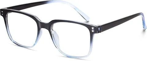 Blueray Block Uv Protected Bluecut Computer Glasses In Rectangle  Frame (Medium Size) Men  Women-thumb1