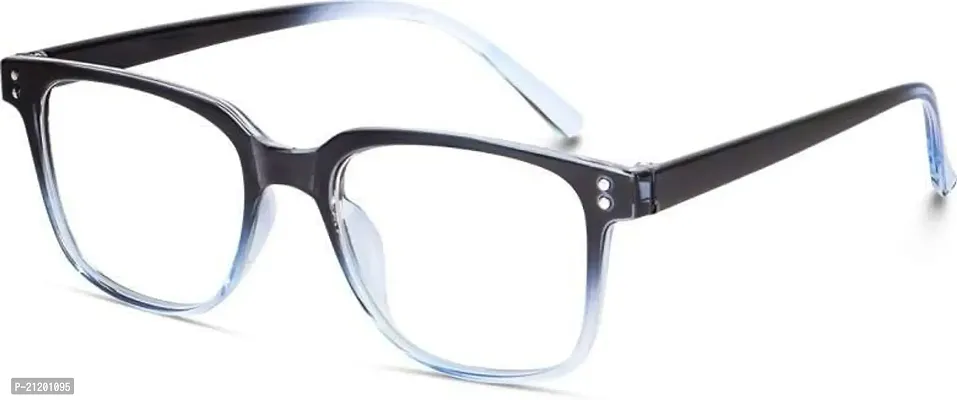 Blueray Block Uv Protected Bluecut Computer Glasses In Rectangle  Frame (Medium Size) Men  Women-thumb2