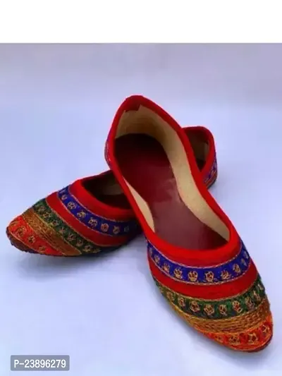 Elegant Multicoloured Synthetic Bellies For Women-thumb0