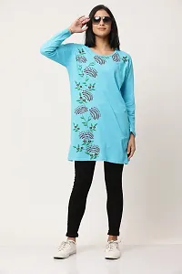 KG Best Collection Wonen's Printed Long T-Shirt Full Sleeve-thumb4