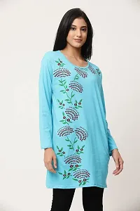 KG Best Collection Wonen's Printed Long T-Shirt Full Sleeve-thumb2