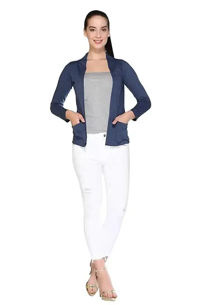 Women's Pocket Full Sleeve Shrug