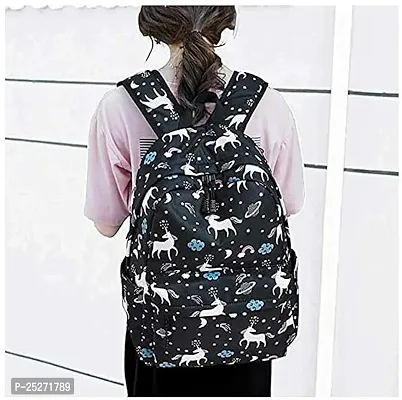 NISHA Waterproof Trendy Women Backpack, Wonderful Bag for Girls School College  Office Bag Multicolor-thumb2