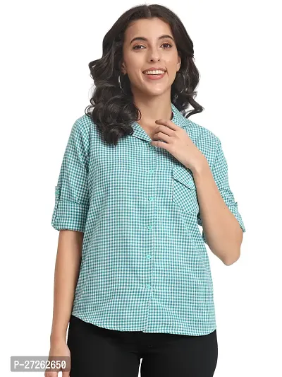 Beautiful Cotton Women Regular  Collar Casual Shirt