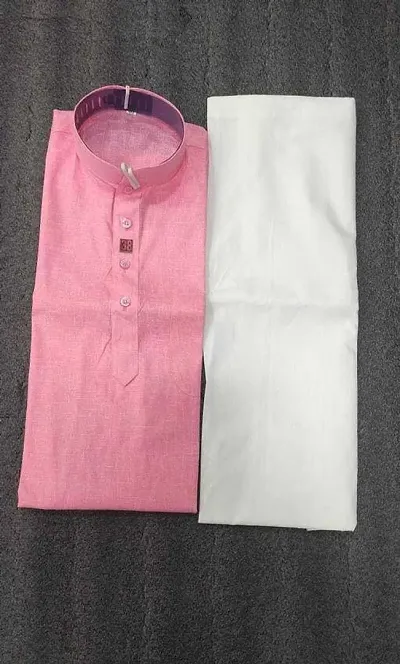 New Launched Cotton Blend Kurta Sets For Men 