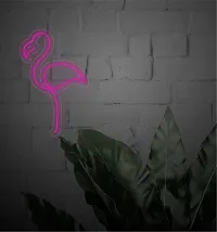 SIGNOOGLE? Flamingo Neon LED Strip For Home Shops Wall Decoration (20 x 17.2 Inch)-thumb3