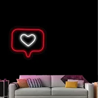 SIGNOOGLE? Love Card Neon LED Strip For Home Sign Wall Decoration (17 x 15 Inch)-thumb1