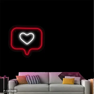 SIGNOOGLE? Love Card Neon LED Strip For Home Sign Wall Decoration (17 x 15 Inch)-thumb2