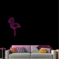 SIGNOOGLE? Flamingo Neon LED Strip For Home Shops Wall Decoration (20 x 17.2 Inch)-thumb1