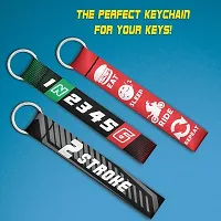 2 Stroke, EAT Sleep Ride Repeat, Gear - Keychain for Bikes - 3 New Premium SBKOFFICIALS Keychains  Key Chain for car.-thumb4