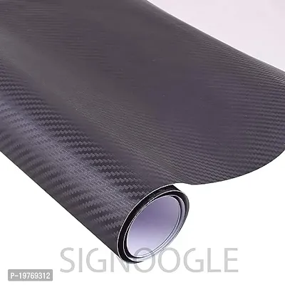 CVANU 3D Carbon Fiber Car Wrap Sheet Roll Film Sticker Decal (Vinyl,  24x60-inch, Black) : : Car & Motorbike