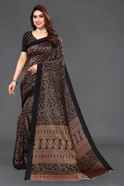 Stylish Saree without Blouse piece For Women