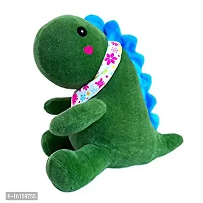 Green Cute Sitting Dinosaur Stuffed Soft Animal Toys 25 CM