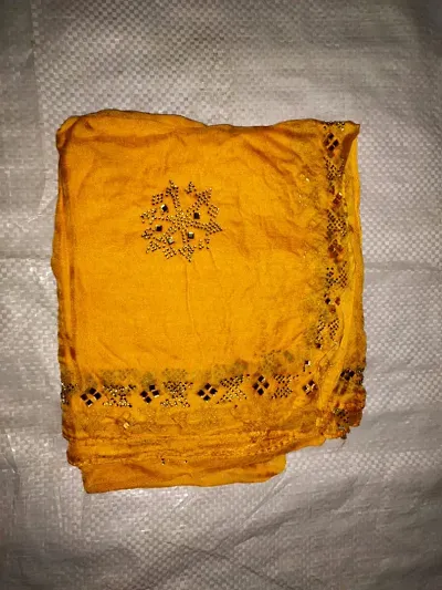 Stylish Cotton Embroidered Dupatta for Women