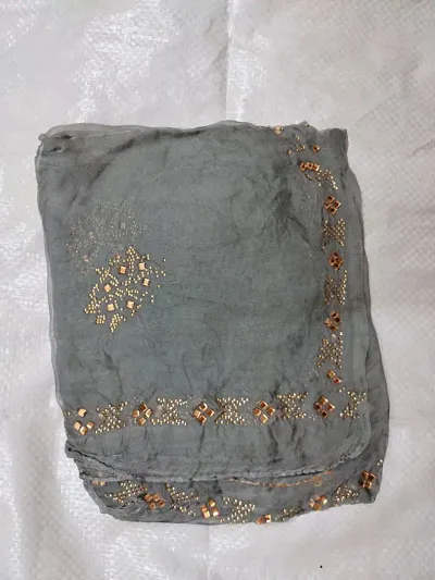 Stylish Cotton Embroidered Dupatta for Women