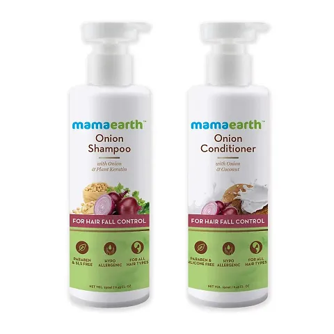 Mamaearth Combo Onion Shampoo Conditioner 400ml