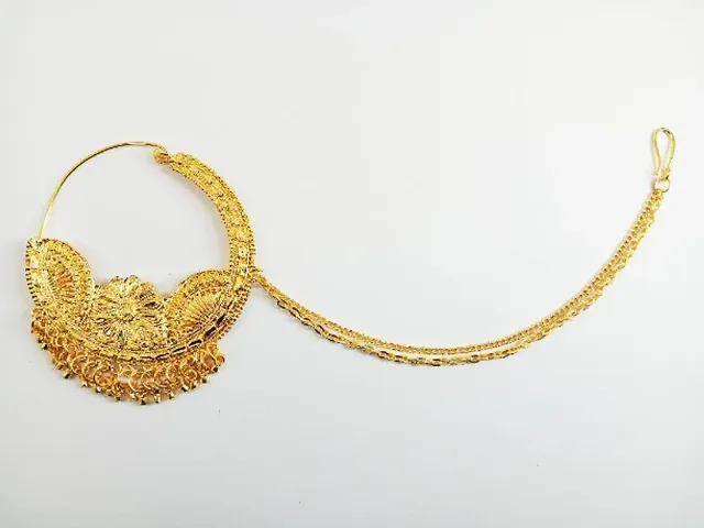 Traditional Beaded Alloy Nosepin