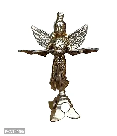 Stylish Pari Arti Diya,Aarti Standten Face Diya,Panchmukhi Pradeep Height: 6 Inch-thumb0