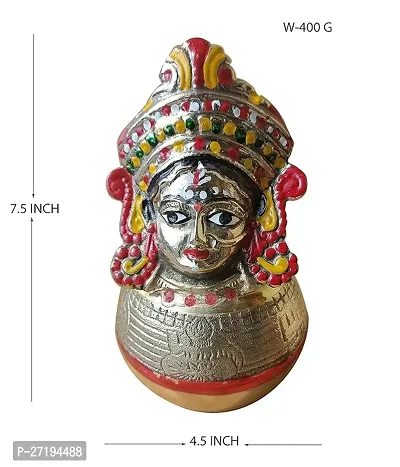 Stylish Goddess Lakshmi Devi Lota Mana With Puja Kalasa For Mana Basa Varalakshmi Pooja. H-7.5 Inch