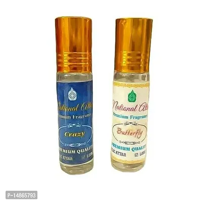 Traditional Attar Combo For Men And Women- Pack Of 2, 6 ml Each