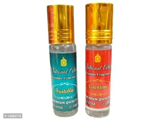 Unisex Attar Combo For Men And Women- Pack Of 2, 6 ml Each