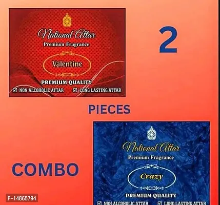 Traditional Attar Combo For Men And Women- Pack Of 2, 6 ml Each-thumb2