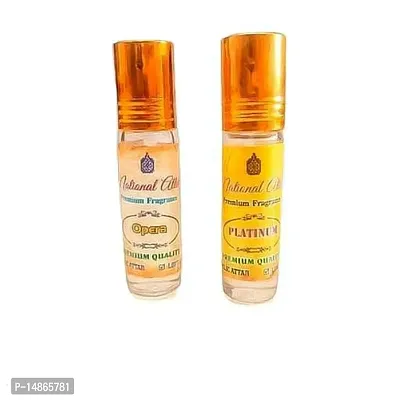 Unisex Attar Combo Long Lasting Fragrance- Pack Of 2, 6 ml Each