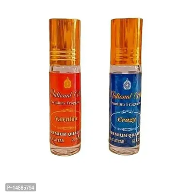 Traditional Attar Combo For Men And Women- Pack Of 2, 6 ml Each