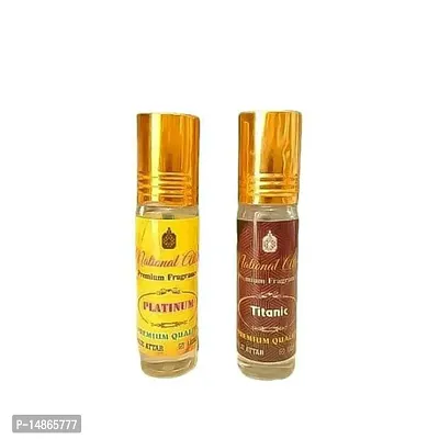 Organic Attar Combo For Men And Women- Pack Of 2, 6 ml Each