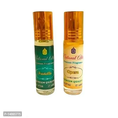 Premium Quality Attar Combo For Men And Women- Pack Of 2, 6 ml Each