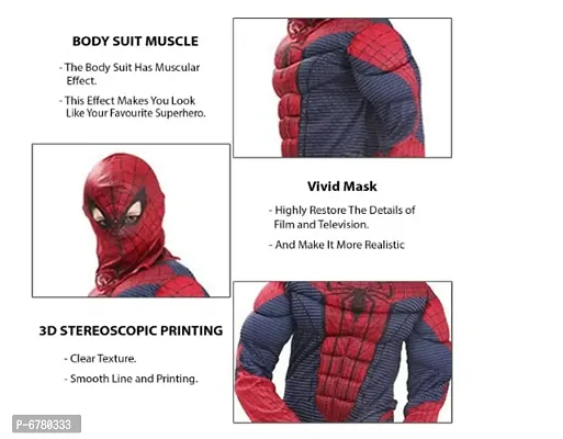 IMPORTED MUSCELS SPIDERMEN COSTUME-thumb3