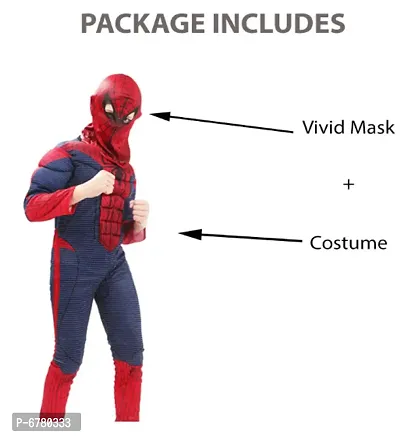 IMPORTED MUSCELS SPIDERMEN COSTUME-thumb4