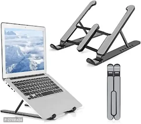 Adjustable Laptop Stand Foldable Design, Anti-Slip Silicone ,6 Adjustable Levels.