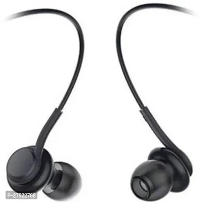 GAAKG in Ear Wired Earphones with Mic, Type C | Stereo Headset | Enhanced Bass with Tangle Fre (Black)-thumb2