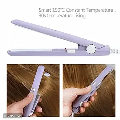Hair Straightener for Women- 5 Temperature Settings  Quick Heat Up, (VHSH-31) Light Purple-thumb0