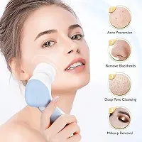 5 in 1 Face Facial Exfoliator Electric Massage Machine Care  Cleansing Cleanser Massager Kit For Smoothing Body-thumb1