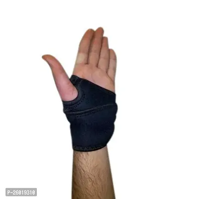 Gms Rehabilitation Aids Wrist Brace With Thumb Support One Size Fits Most Grey