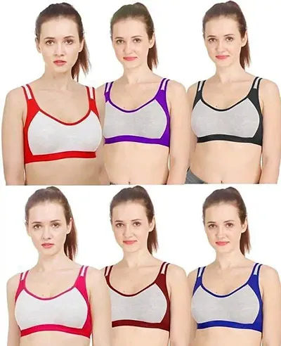 Stylish Solid Bras For Women Pack of