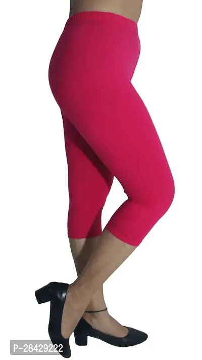 Stylish Cotton Lycra Capris For Women-thumb4