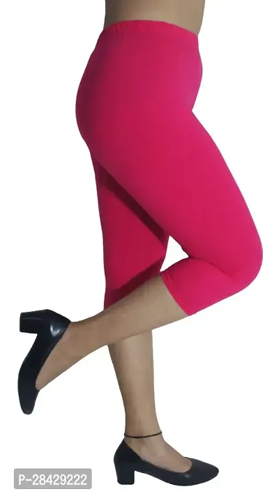 Stylish Cotton Lycra Capris For Women-thumb3