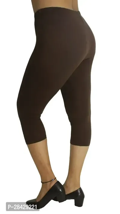 Stylish Cotton Lycra Capris For Women-thumb4