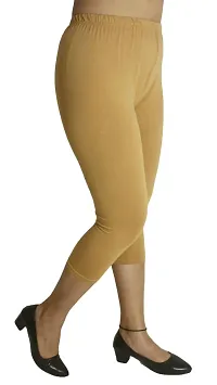 Stylish Cotton Lycra Capris For Women-thumb2