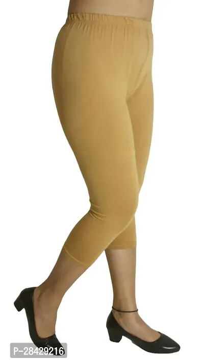 Stylish Cotton Lycra Capris For Women-thumb3