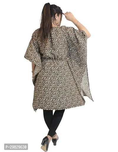 MENINA Elegnat Animal Print Kaftan For Women-thumb2